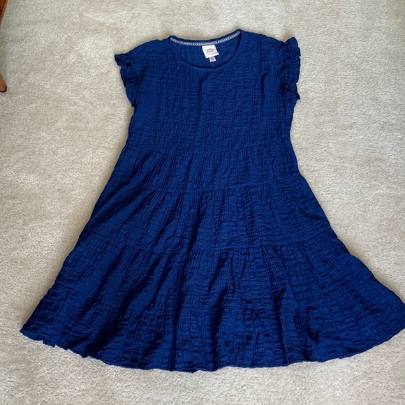 Target Knox Rose Flutter Texture Tiered Dress size XS - Picture 1 of 4